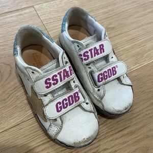 Toddler Golden Goose Old School Velcro Sneakers - Size 22